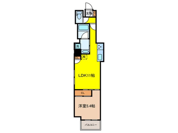 ｱｽﾃｨｰﾚ日本橋浜町の物件間取画像